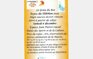 Repas Téléthon 2025