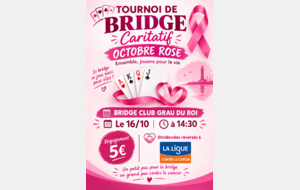 Tournoi caritatif octobre Rose