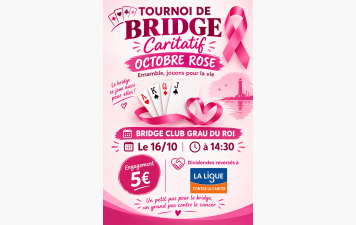 Tournoi caritatif octobre Rose