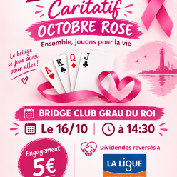 Tournoi caritatif octobre Rose